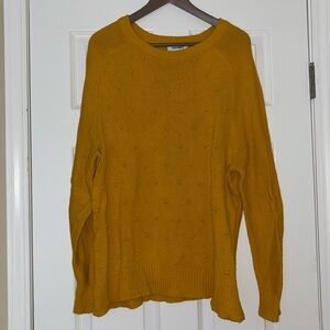 Women’s Old Navy mustard yellow sweater
